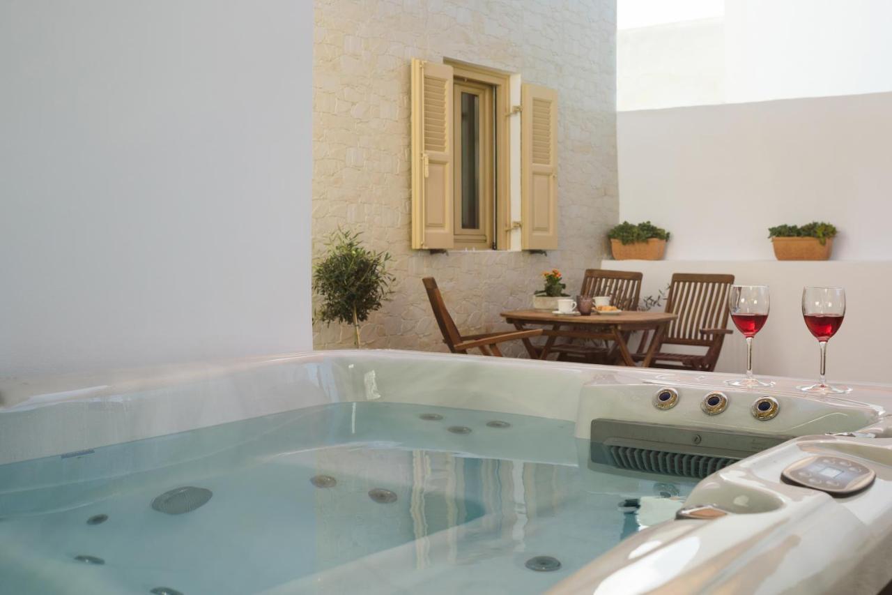 Apartmán Heart Of Oia - Private House With Jacuzzi Exteriér fotografie